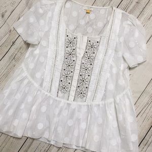 Leifsdottir Beaded Top